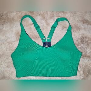 Like New Love & Sports XS Green Blue Sports Bra